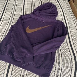 Deep purple Nike hoodie